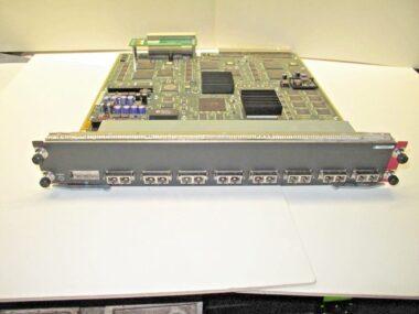 CISCO WS-X5410 C5000 9 Port Gigabit Ethernet Switching Module w/o GBICs.