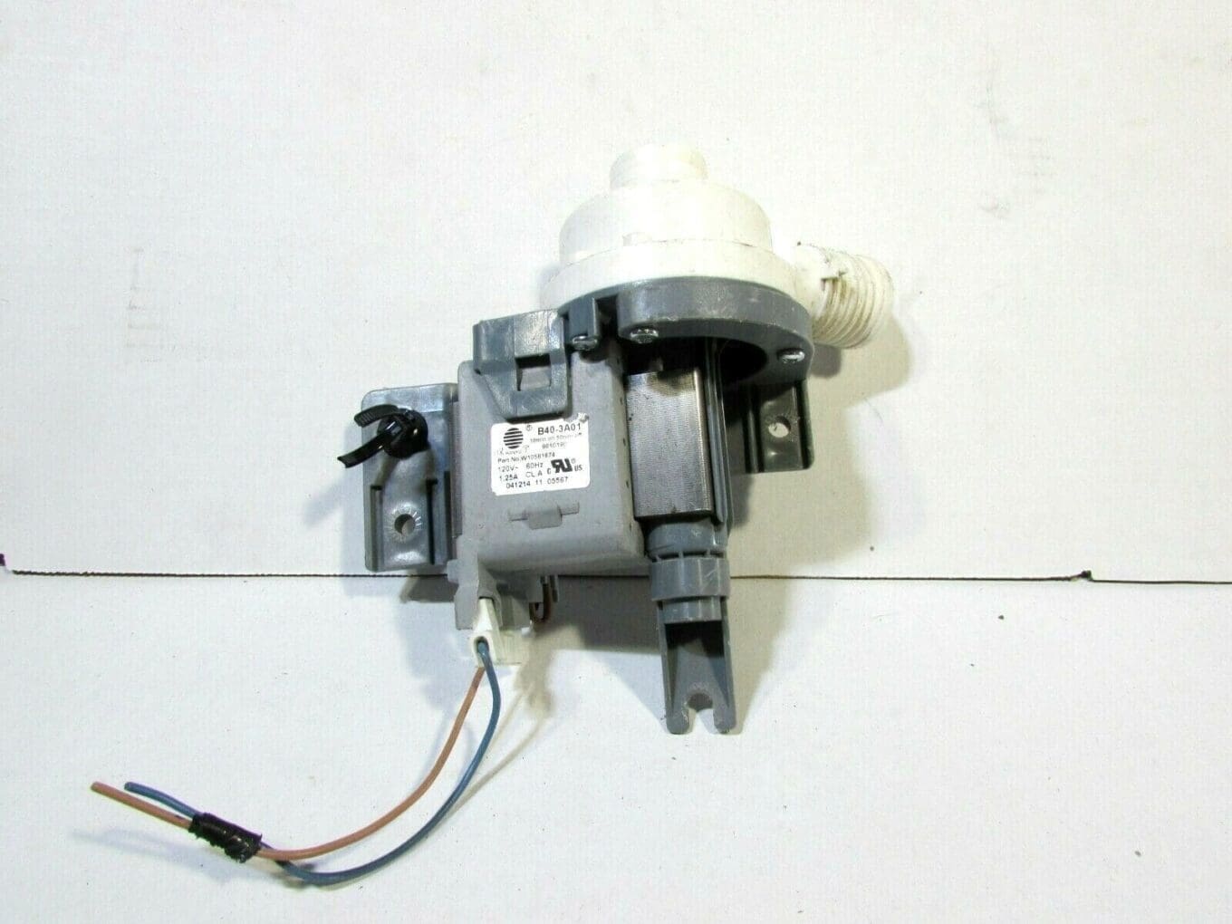 WHIRLPOOL WASHER DRAIN PUMP W10581874
