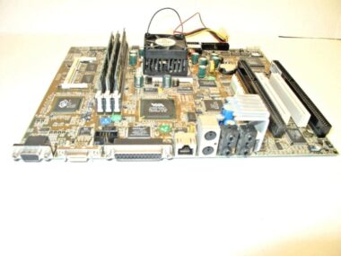 COMPAQ 320446-01 MOTHERBOARD + AMD K6-2 CPU + 320MB RAM + FAN H/S