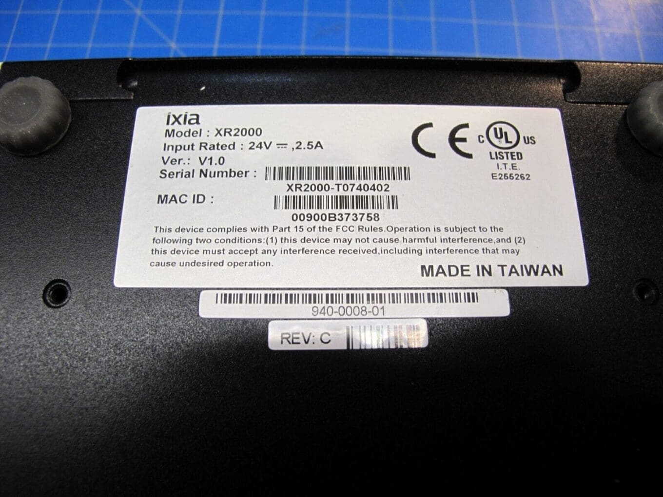 Ixia XR2000 Active Monitoring Hardware Endpoint
