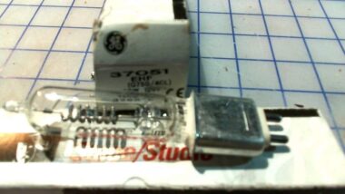 GE Lamp Stage Studio Quartzline EHF Q750 4CL 750W 120V Light Bulb General