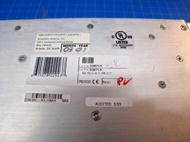 Scientific-Atlanta 590714 PRISMA DT OTU MODEL 2512, OPTICAL TRANSMITTER