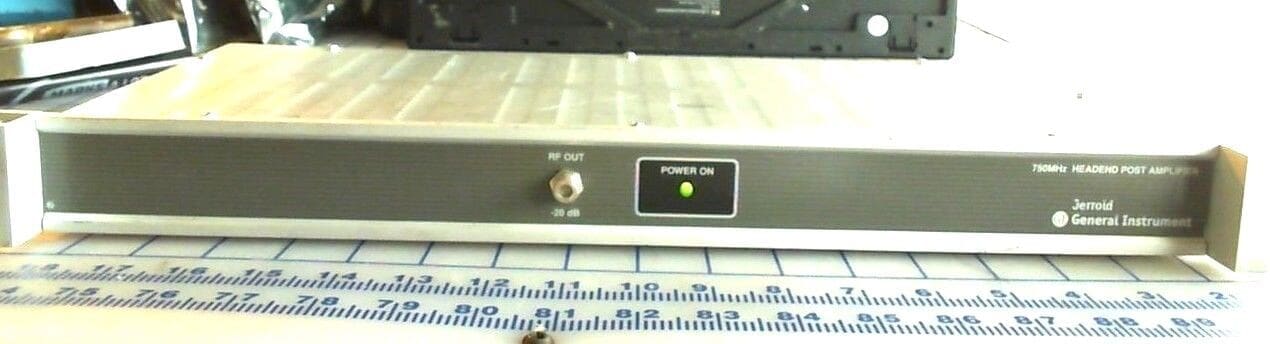 Jerrold General Instrument AM-750RS-HE 750MHZ HEADEND POST AMPLIFIER