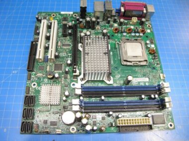 INTEL DQ965GF LGA775 MOTHERBOARD D41676-603 WITH 2.13GHz CORE 2 DUO CPU