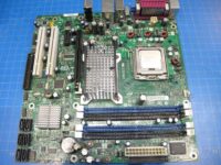 INTEL DQ965GF LGA775 MOTHERBOARD D41676-604 WITH 2.13GHz CORE 2 DUO CPU