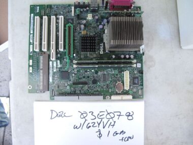 03E078 Dell Optiplex System Board P4 Agp + CPU + 1 GB RAM
