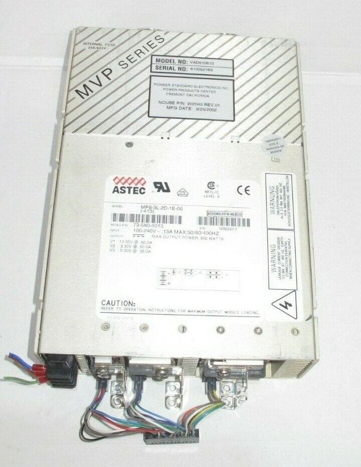 ASTEC MP8-3L-2D-1E-05(-413), 73-580-4013, VAD610610, 902045 Power Supply