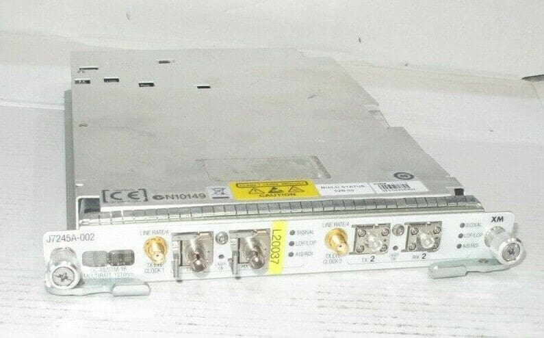 Ixia Agilent J7245A-002 OC-48/STM-16 MULTIRATE 1310nm Test Card