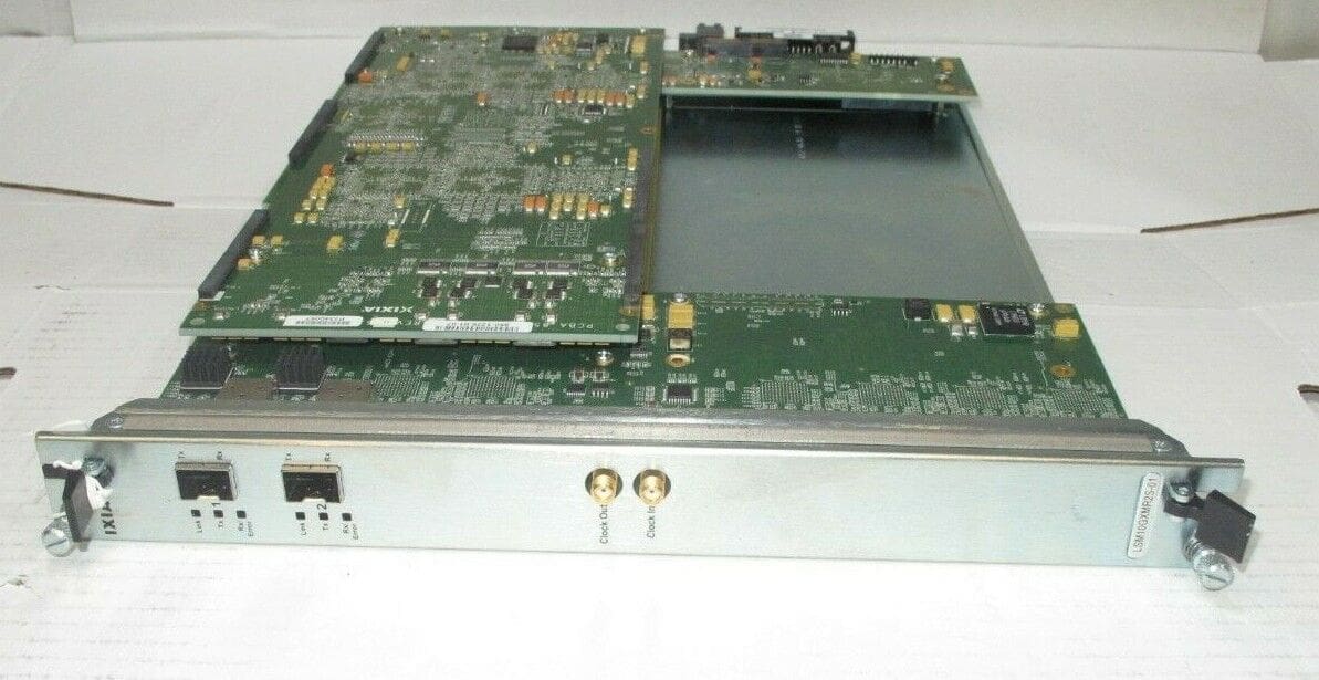 IXIA LSM10GXMR2S-01 2-PORT 10 GE HIGH-DENSITY XM NGY REDUCEDPERF LOAD MODULE