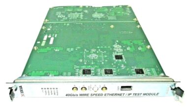 IXIA HSE40GEQSFP1-01 40GE Gigabit Ethernet LOAD MODULE