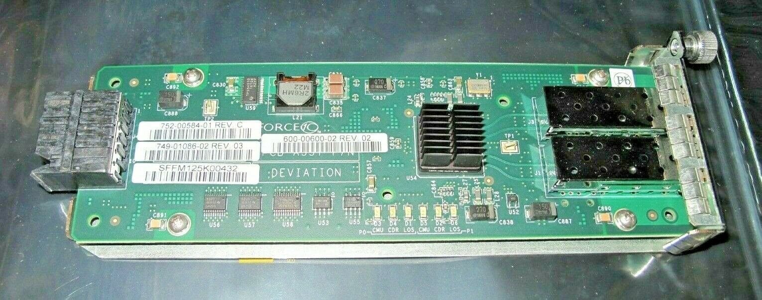 DELL Force10 2-Port 10Gb Uplink module 752-00584-01, 0R17GD