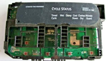 Kenmore Dryer User Interface Display Board W10023350