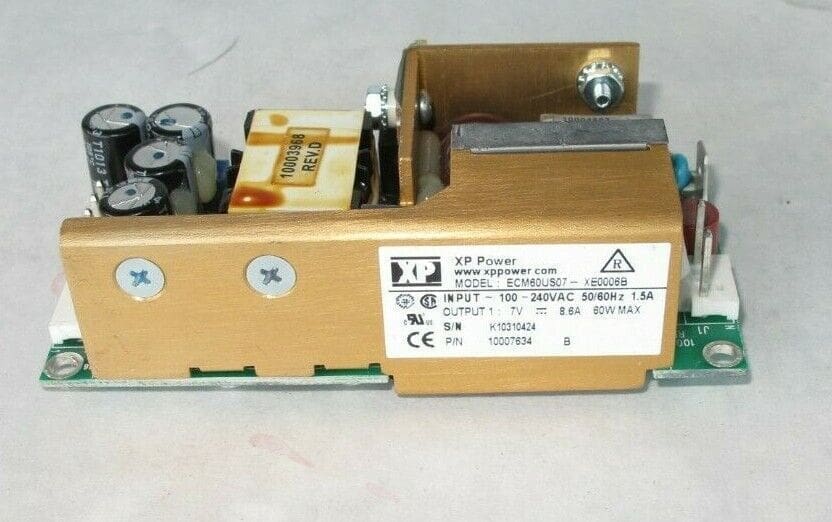 XP POWER ECM60US07 7VDC 8.6A 60W Power Supply 100-240VAC Input