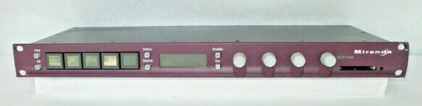 Miranda RCP-100 Remote Control Panel