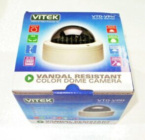 Vitek VTD-VPH412 Vandal Resistant Color Dome Camera