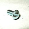 100 each 1/4-20x1/2 Round Head Slotted Machine Screws Steel Zinc Plated