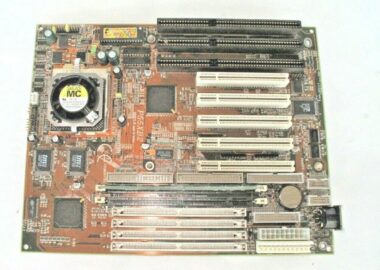 ASUS P55XB2 MOTHERBOARD WITH AN INTEL PENTIUM CPU + 64 MB RAM