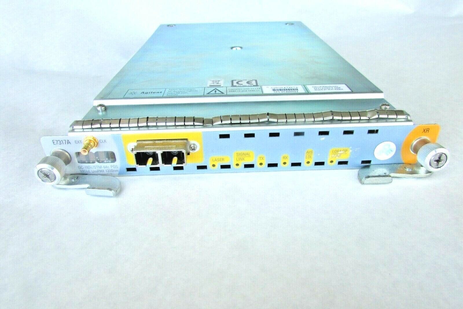 Agilent-Keysight- IXIA E7317A 10GigE OC-192 POS Uniphy N2X