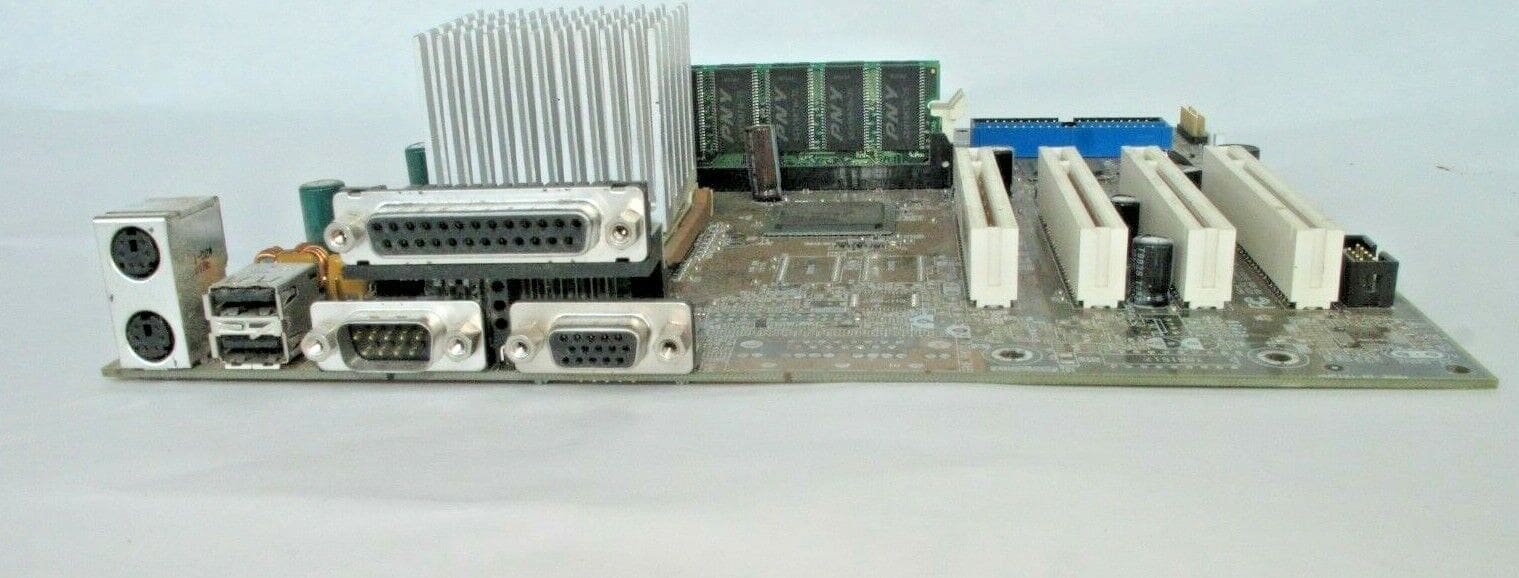 BIOSTAR H102127996 MOTHERBOARD WITH AN AMD ATHLON 2 CPU