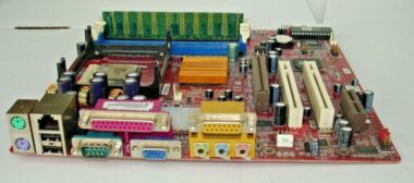 ECS P4S5MG/GL+ MOTHERBOARD / INTEL PENTIUM SL5TK CPU + 1GB RAM
