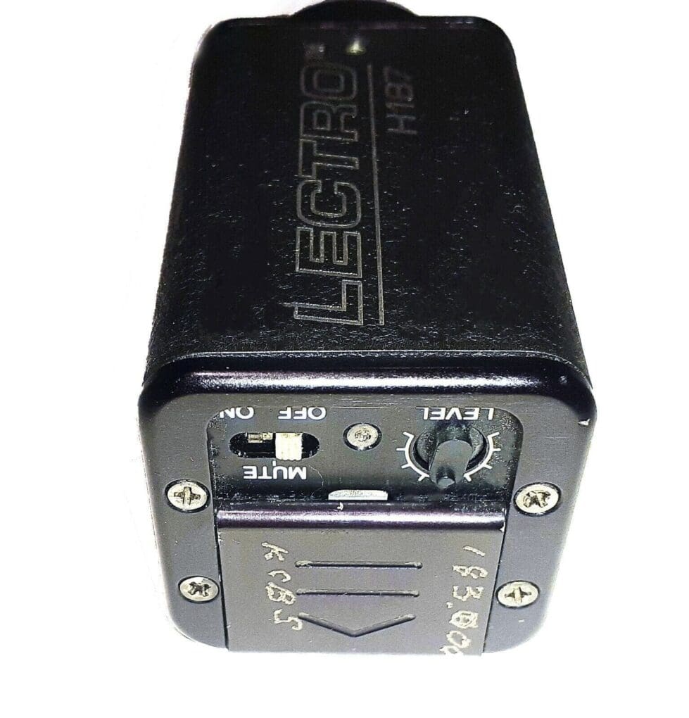 Lectrosonics H187 VHF XLR Plug-on Wireless Transmitter with case