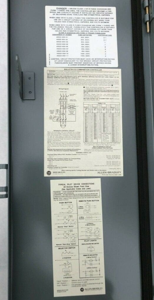 ALLEN BRADLEY 512-AAB-4R-24