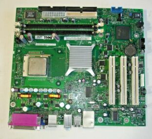 DELL CN-0WL887 MOTHERBOARD W/ INTEL PENTIUM 4 SL7PK CPU