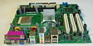 DELL CN-0WL887 MOTHERBOARD W/ INTEL PENTIUM 4 SL7PK CPU