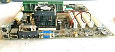 PWA-SHELBY 316698200002 Motherboard + INTEL C SL3FY CPU+ 256MB RAM + H/S & FAN