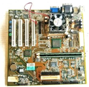 PWA-SHELBY 316698200002 Motherboard + INTEL C SL3FY CPU+ 256MB RAM + H/S & FAN