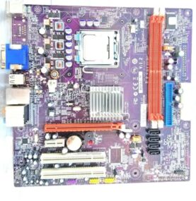 ECS MCP73VT-PM MOTHERBOARD + 2.7GHz INTEL PENTIUM DUAL CORE SLGTK CPU