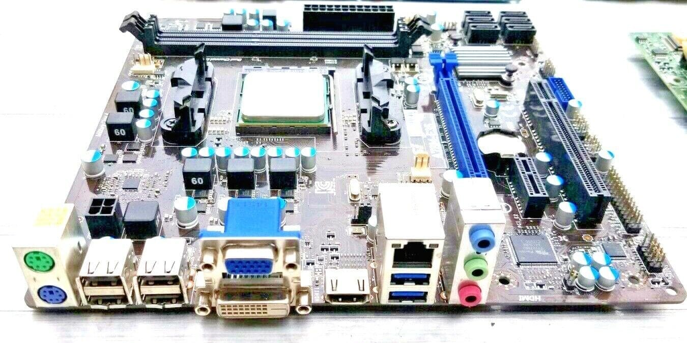 MSI A78M-E35 Motherboard + 3.7GHz AMD Athlon X4 FM2+ AD860KXBI44JA CPU