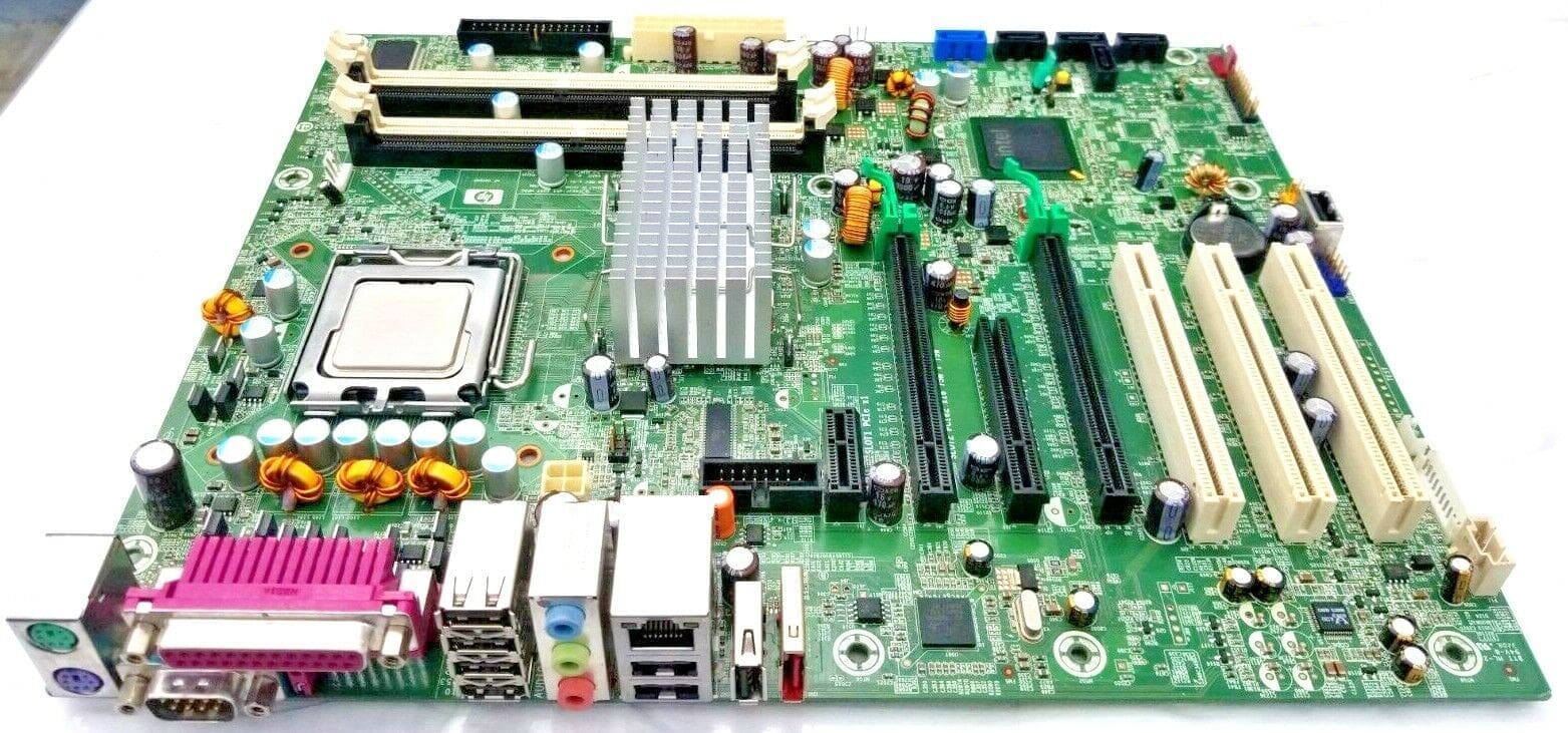 HP 441418-001 MOTHERBOARD + 2.5GHz INTEL CORE 2 QUAD SLAWE CPU