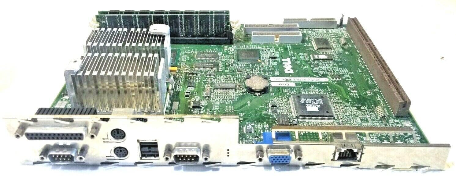 DELL MX-036XMT MOTHERBOARD + INTEL PENTIUM 3 667MHz SL3XW + 512MB RAM + I/O