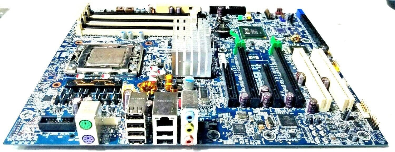 HP 586766-002 MOTHERBOARD + 3.33GHz INTEL XEON SLBV2 CPU