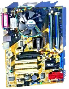 ASUS P5LD2 Motherboard + 3.0GHz INTEL PENTIUM D CPU SL94R + 2GB RAM + H/S & FAN