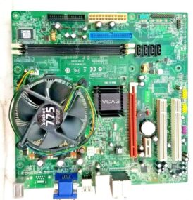 EVGA 112-YF-NF70 Motherboard + 1.6GHz INTEL CELERON SLAQW CPU + H/S & FAN
