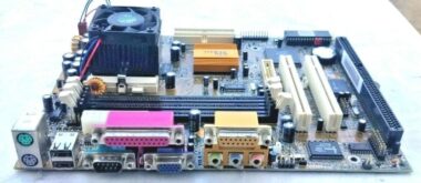 ASUS TX97-LE Motherboard + INTEL PENTIUM 200MHz SY060 CPU + 64MB RAM + H/S & FAN