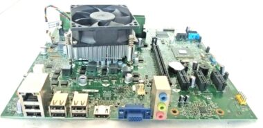 Dell 0M5DCD MOTHERBOARD + 3.3GHz INTEL i3-2120 SR05Y CPU + 4GB RAM + H/S & FAN