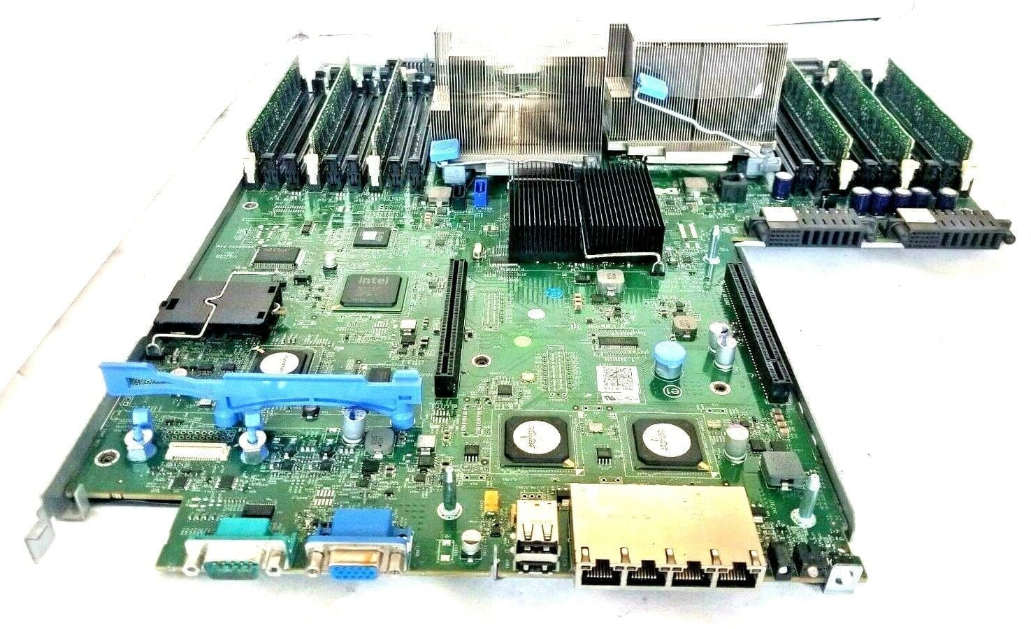 Dell 0M233H Motherboard + 2x 2.9GHz INTEL XEON SLBF3 CPU + 12GB RAM + DUAL H/S's