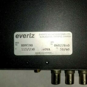 Evertz HD9650 HD Graticule Generator