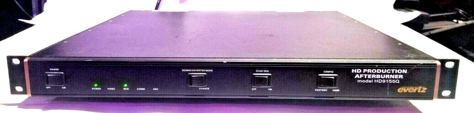 EVERTZ HD9155Q HD PRODUCTION AFTERBURNER