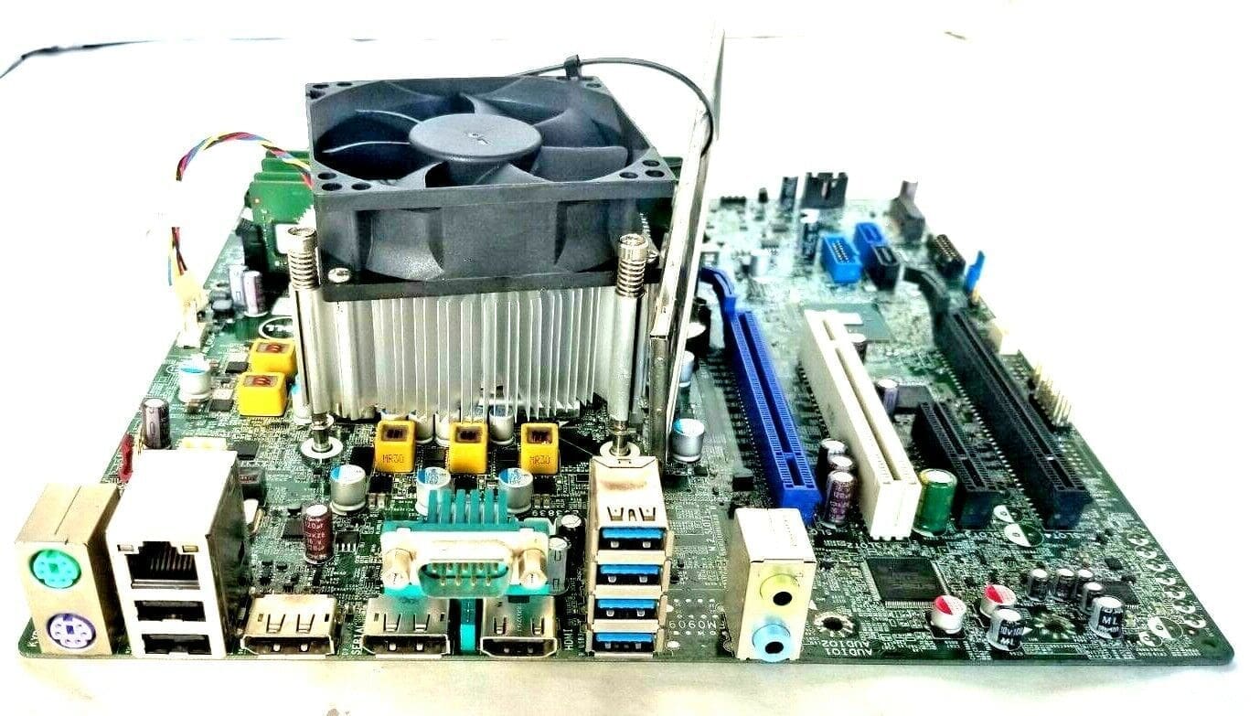DELL 09WH54 MOTHERBOARD + 3.0GHz INTEL XEON SR2CQ CPU + 16GB RAM + H/S&FAN + I/O