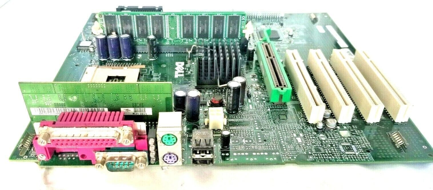 DELL 03E852 mPGA478B MOTHERBOARD + 192MB RAM