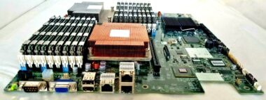 DELL 0WT5R3 MOTHERBOARD + 2x 2.4GHz INTEL XEON SLBV4 CPU + 72GB RAM + DUAL H/S's