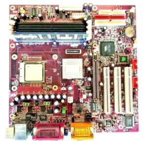 JETWAY P4MFP533T MOTHERBOARD + 2GHz INTEL PENTIUM 4 SL6SW CPU + 256MB RAM