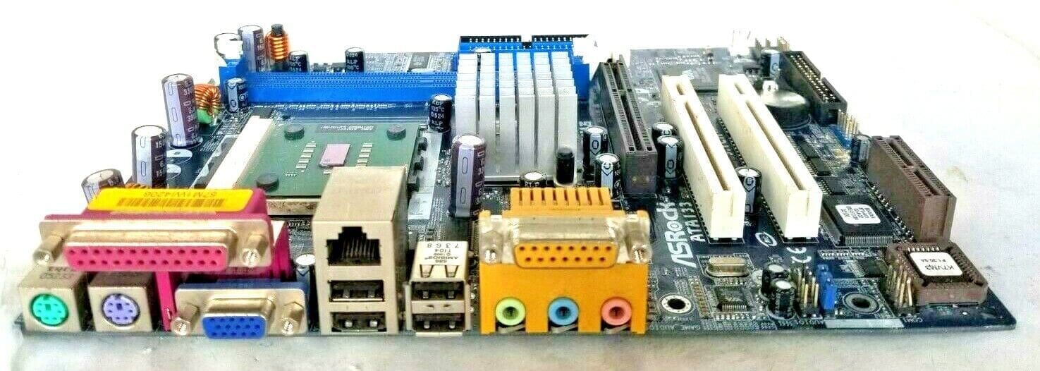 ASROCK K7VM3 MOTHERBOARD + 2.08GHz AMD ATHLON XP-2800 AXDA2800DKV4D CPU