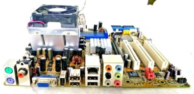 HP 5188-4327 MOTHERBOARD + 2.4GHz AMD ATHLON ADA3800DAA4BW CPU + H/S & FAN