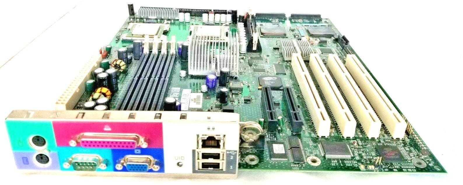 HP 365062-001 mPGA 604 MOTHERBOARD + DUAL 3.2GHz INTEL XEON SL7DX CPU's + I/O