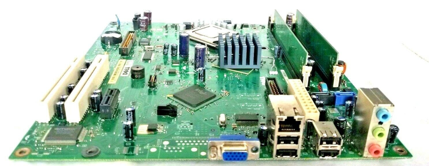 DELL 0JC474 C89706-402 MOTHERBOARD + 2.8GHz INTEL PENTIUM 4 SL8PP CPU + 1GB RAM